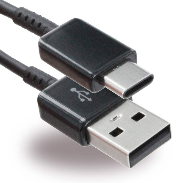 Samsung Bulk EP-DG950 Schnellladekabel 1,2m USB-C für GALAXY S20 S10/S9 S8 A9 A7 Note 20 10 - schwarz