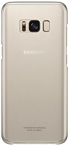 Samsung EF-QG950CFE Hartplastik Cover Hülle, transparent gold für G950F Galaxy S8