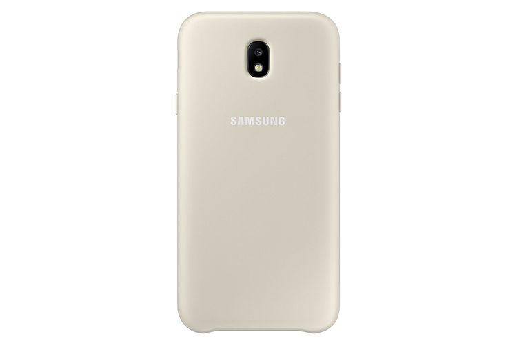 Samsung Dual Layer Cover EF-PJ730 gold für Galaxy J7 2017