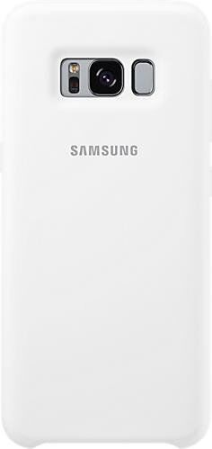 Samsung SiliKon Cover EF-PG955 weiss für Samsung G955F S8 Plus