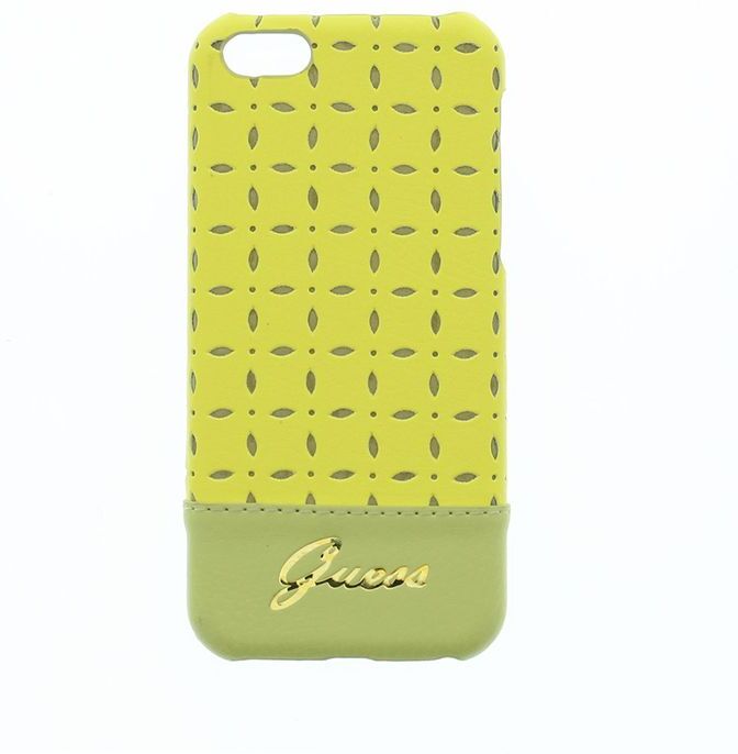 Guess Gianina Hard Cover Hülle für iPhone 5C - gelb