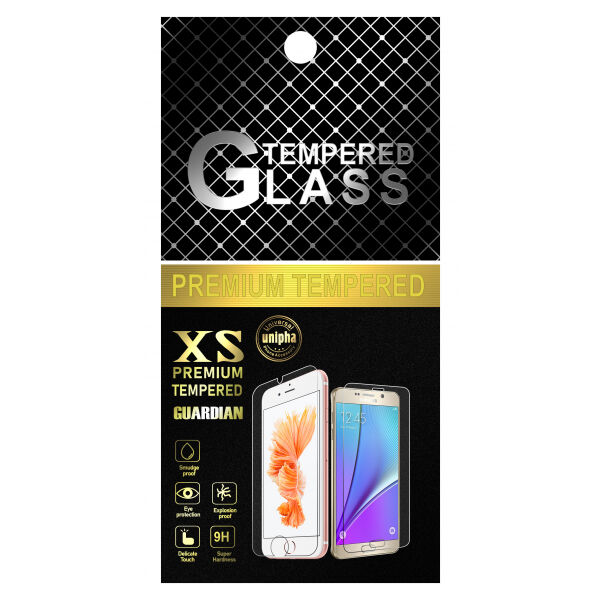 R2Invest Displayschutzfolie PP + Display für iPhone XS , Secured Glass, 9H, Blister