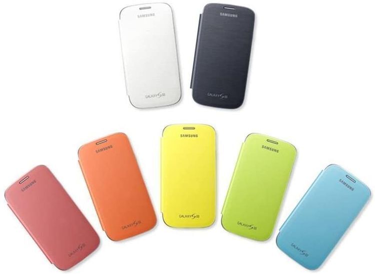 Samsung Flip Cover Galaxy SIII  bulk weiß