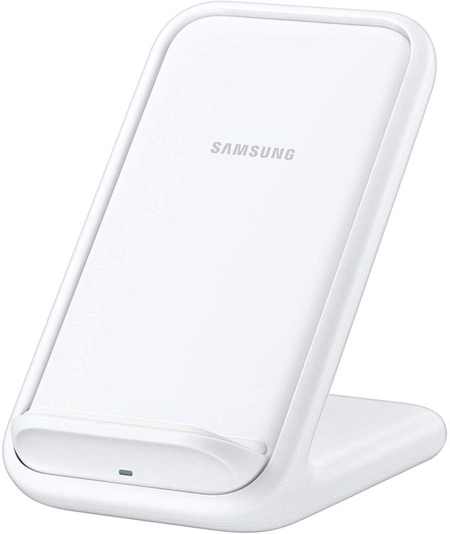 Samsung EP-N5200TWEG Induktive Qi Ladestation Wireless, Galaxy S20 S10, S10e S9 S8, Note 20 10 - weiss