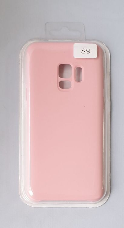 HTCOM Silikon Cover Hülle für Samsung G960 S9 pink