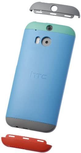 HTC HC-C940 Double Dip Hard Shell für One (M8) blau/grün/grau