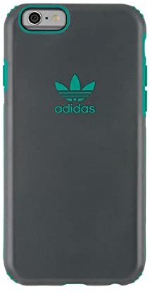 Adidas Originals TPU Hard Cover Schutzhülle für Apple iPhone 6/6S dunkelgrau/grün