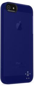 Belkin Shield Sheer Cover Hülle für iPhone 5/5S - Dunkel Blau