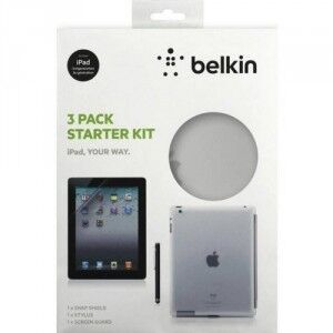 Belkin F5Z0361cw Starter Kit 3-teilig Das neue iPad 3G & 4G transparent