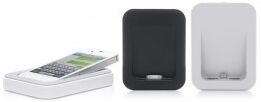 Bluelounge Saidoka Anti-Rutsch Ladestation iPhone 3GS 4/4S in schwarz