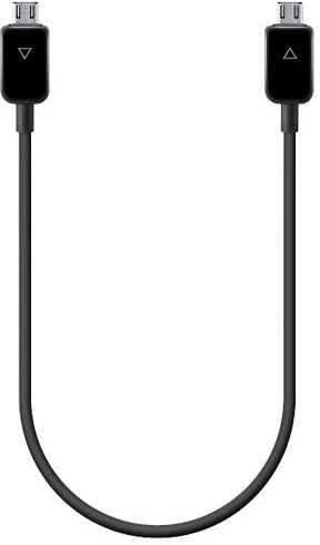 Samsung Power Sharing Kabel EP-SG900UBE Schwarz für Micro-USB und kompatibles Gerät