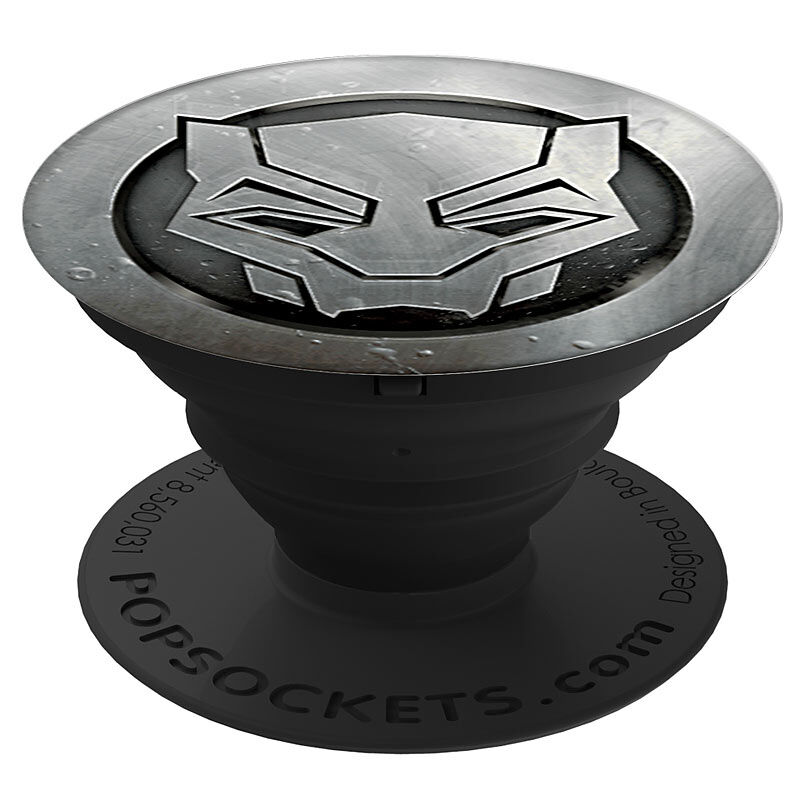 PopSockets Ausziehbarer Sockel & Griff für Handys & Tablets -Black Panther Monoc.