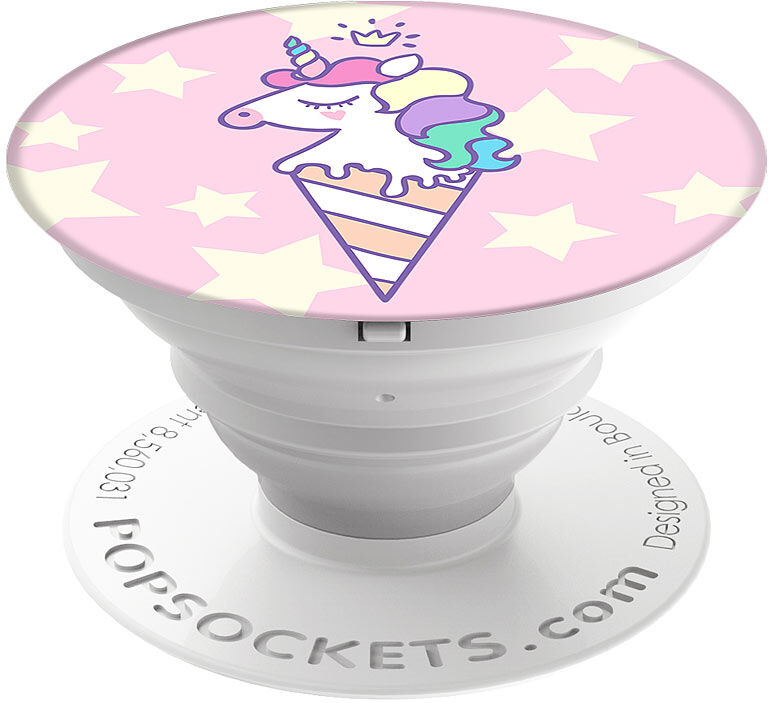 PopSockets Ausziehbarer Sockel und Griff für Handys/Tablets - Unicone Bubblegum