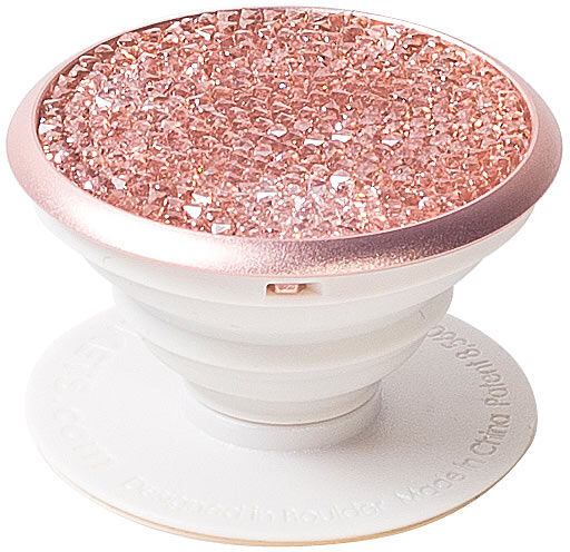 PopSockets Ausziehbarer Sockel und Griff für Handys und - Rose Crystals Swarovski