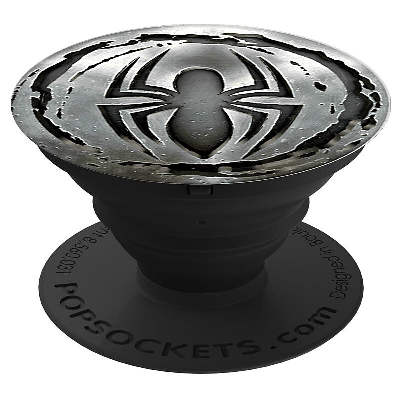 PopSockets Ausziehbarer Sockel & Griff für Handys & Tablets - Spiderman Monochrom