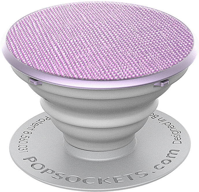 PopSockets Ausziehbarer Sockel und Griff für Handys und Tablets - Saffiano Lilac