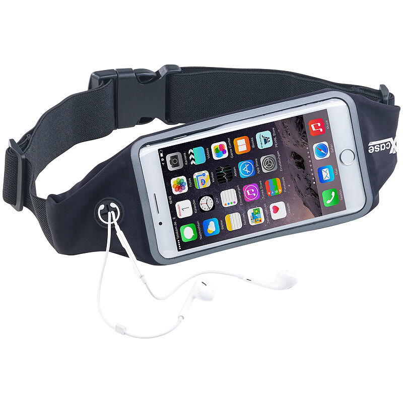 Xcase Wasserfester Sport-Laufgürtel für Smartphones, iPhones, Touch-Fenster