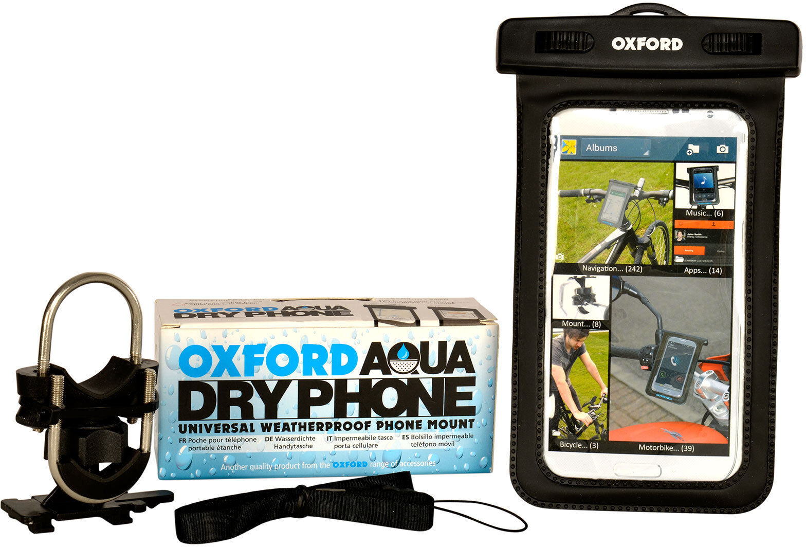 Oxford Aqua Dry Handyhalterung Einheitsgröße