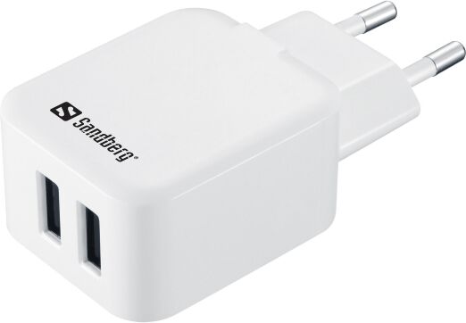 Sandberg 440-57 AC Charger Dual USB 2A EU Ladegerät