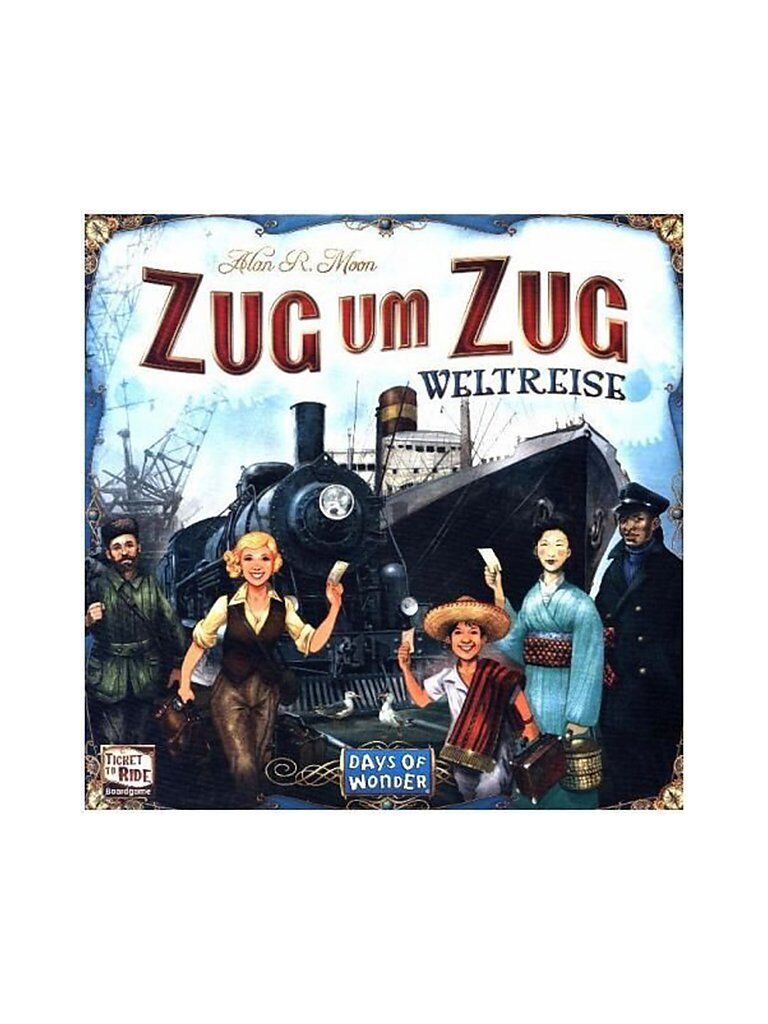 ASMODEE Zug um Zug - Weltreise