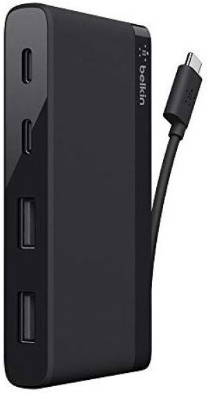 Belkin Travel Hub USB-C 4-Port schwarz