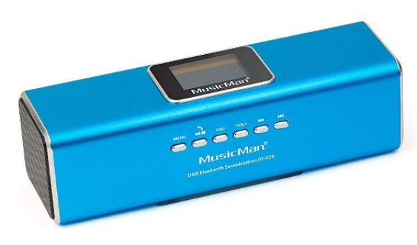 Technaxx BT-X29 - MusicMan DAB Bluetooth Soundstation - Blau