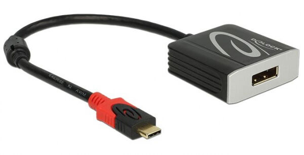 DeLock 63312 - Adapter USB Type-C Stecker > Displayport Buchse (DP Alt Mode) 4K 60 Hz