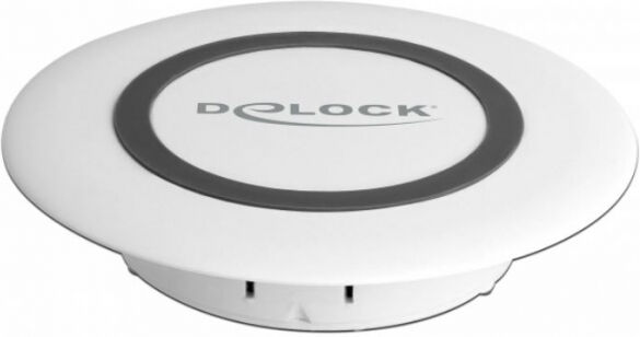 DeLock 65918 - Kabelloses Qi Schnellladegerät 7,5 W + 10 W für Tischeinbau