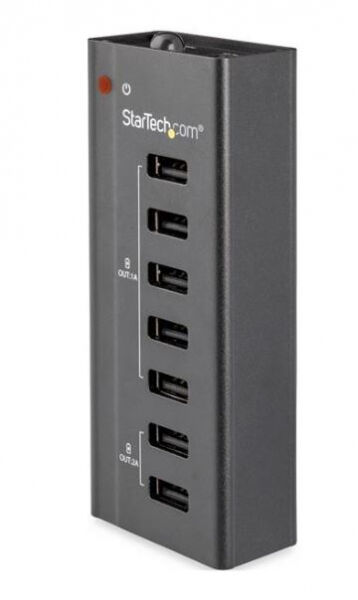 StarTech.com Startech ST7C51224EU - 7-Port USB Ladestation mit 5x 1A Ports und 2x 2A Ports