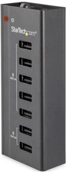 StarTech.com Startech ST7C51224EU - 7-Port USB Ladestation mit 5x 1A Ports und 2x 2A Ports