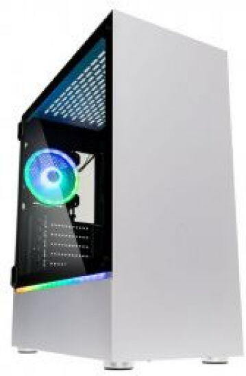 Kolink Bastion RGB - Midi-Tower / Tempered Glass - Weiss