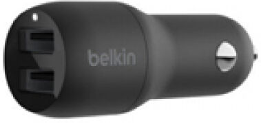 Belkin USB-A Kfz-Ladegerät, 24W schwarz