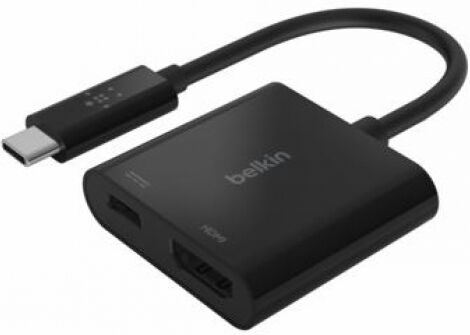 Belkin AVC002BTBK - USB-C/HDMI-Ladeadapter 60 W