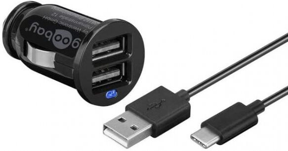 goobay 58820- USB Type-C Auto-Ladeset 2.4A