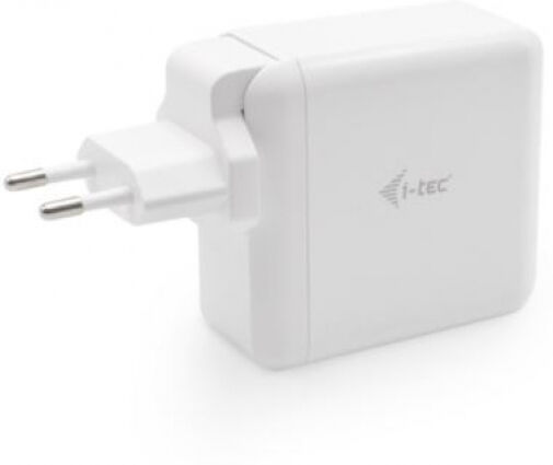 iTEC i-tec CHARGER-C60WT - USB-C Travel Charger 60W + USB-A Port 18W