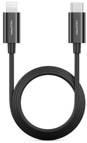 deleyCON USB-2.0-Kabel USB-C - Lightning - 1m