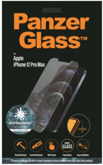 Panzerglass Displayschutz Standard Fit AB iPhone 12 Pro Max