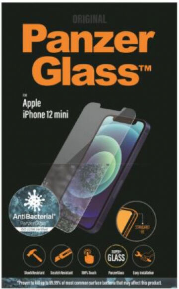 Panzerglass Displayschutz Standard Fit AB iPhone 12 mini