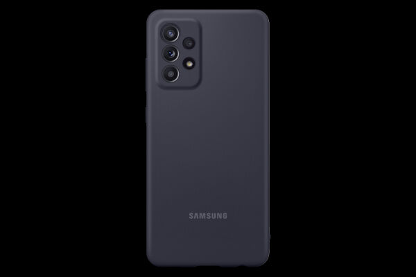 Samsung Silicone Cover zu A525 Galaxy A52 black