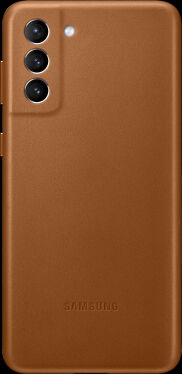 Samsung Leather Cover zu G996B Galaxy S21+ brown