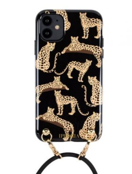 iphoria Necklace Case Leo on Black - iPhone 12/12 Pro