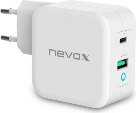 Nevox 1889 - 65W USB-C Power Delivery (PD) + QC3.0 Ladegerät GaN