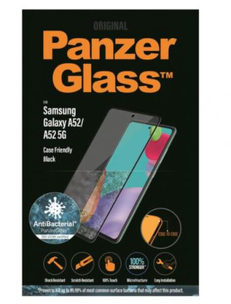 Panzerglass Displayschutz Case Friendly zu Samsung Galaxy A52 / A52 5G