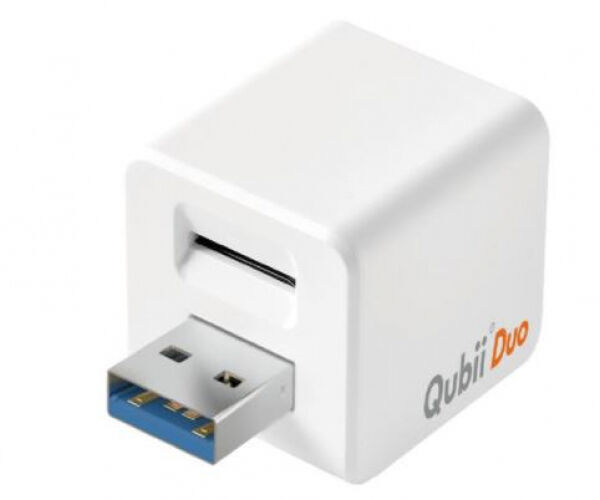 Divers Maktar Qubii Duo Backup-Charger USB-A - Weiss - zu iOS und Android