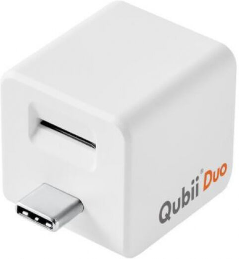 Divers Maktar Qubii Duo Backup-Charger USB-C - Weiss - zu iOS und Android