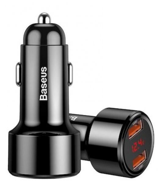 Divers Baseus Car Charger 2x USB - QC 3.0 45W