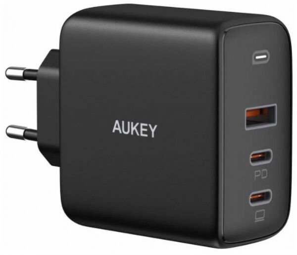 Aukey PA-B6S - USB-Wandladegerät 3-Port PD + QC Bundle