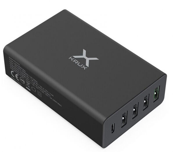 Divers Krux KRX0044 - USB-Ladegerät 4 x USB-A / 1 x USB-C / 60 Watt