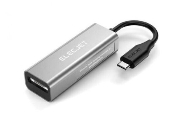 Divers Elecjet Anywatt MS MagSafe zu USB-C Adapter - bis 85W PD - Grau