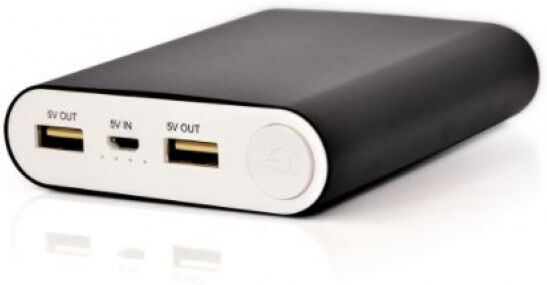 Vakoss TP-2588K - PowerBank 10400mAh - Schwarz